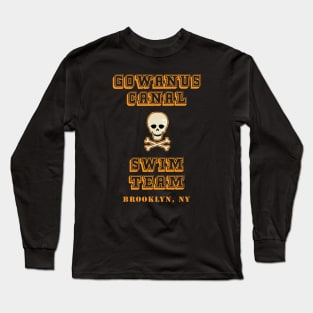 GOWANUS CANAL SWIM TEAM Long Sleeve T-Shirt